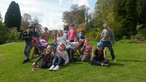 A group of Young Carers from Montgomershire recently enjoyed a trip to Chirk Castle. The castle and grounds were explored in the sunshine, there was even time for lounging in deckchairs if you could get a space!
